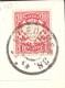 SPARZ Bayern ROT RED BRIEFMARKEN Stamp + On SPARZ UNTER DEN LINDEN AK POSTAL HISTORY POSTMARK - Covers & Documents