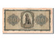 Billet, Grèce, 1000 Drachmai, 1942, 1942-08-21, TB+ - Greece