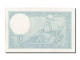 Billet, France, 10 Francs, 10 F 1916-1942 ''Minerve'', 1941, 1941-01-02, SPL - 10 F 1916-1942 ''Minerve''