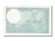 Billet, France, 10 Francs, 10 F 1916-1942 ''Minerve'', 1940, 1940-10-10, SUP - 10 F 1916-1942 ''Minerve''