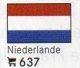 6 Coins+Flaggen-Sticker In Farbe Niederlande 7€ Kennzeichnung An Alben Karten/Sammlungen LINDNER #637 Flags Of Nederland - Collections