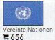 6 Coins+Flaggen-Sticker In Farbe Vereinte Nationen 7€ Kennzeichnung Von Alben Karten/Sammlungen LINDNER #656 Flag Of UNO - Otros – América