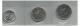 CESKA REPUBLIKA - 3 Coins - 20 - 1995, 1 -1995 And 2 K  - 1994 - Used - Repubblica Ceca