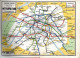 Plan-guide De Paris Taride 1964. Métro, Bus. Répertoire Des Rues, Lignes De Métro, Plan Des Arrondissements..., - Europe