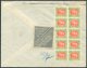 ICELAND TO GERMANY PAQUEBOT Cover 31 Stamps 1932 - Storia Postale