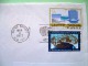 United Nations New York (USA) 1977 FDC Cover To Ridgefield - Building - Earth Globe And Emblem - Censor On Back - Brieven En Documenten