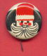 F505 / Christmas Noel Weihnachten - SANTA CLAUS  Russia Russie Russland Rusland -  Badge Pin - Natale