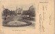 ALPES MARITIMES - NICE Qr DE LA GARE - LE 31-1-1901 SUR 5c SAGE - CARTE POSTALE LE CASINO ET JARDINS - PLIURE D´ANGLE. - Cachets Manuels