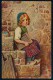 Kaulbach, H. - La Petite Marguerite - Margaritecita  ------- Postcard,traveled - Kaulbach, Hermann