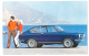 FIAT 850 Coupé Postcard At Riviera Printed In Torino C. 1965 - Passenger Cars