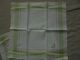 Ancien - 2 Mouchoirs En Coton Monogramme MU Ou V Brodé Main - Handkerchiefs