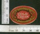 India 1950's Cold Cream French Print Vintage Perfume Label Multi-colour # 562 - Etiketten