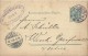 AUSTRIA 1906 - PRESTAMPED POSTAL CARD OF 5 HELLER POSTM WIEN JAN 29,1906 + ARRIVAL POSTMARK ELDENA JAN 31,1906 WITH RUBB - Briefe U. Dokumente