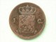 1875 - 1 Cent / KM 100 ( Uncleaned Coin / For Grade, Please See Photo ) !! - 1849-1890 : Willem III