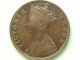 1866 - One Cent / KM 4.1 ( Uncleaned Coin / For Grade, Please See Photo ) !! - Hong Kong