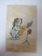 AK / Künstlerkarte 1928 "Die Besten Wünsche Zum Geburtstage" Hund Bringt Ein Ständchen / Saxophon Benutzt Die Luftpost - Birthday