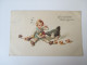 AK / Künstlerkarte 1935 "Herzlichen Ostergruss" Kind Mit Küken Und Hahn - Ostern