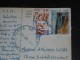 LETTRE BRESIL BRASIL AVEC YT 1258 ET 1244 X 2 - CHARRETIER BOEUF BOVIN - PORTO SEGURO PEINTRE PEINTURE TABLEAU UPU - RIO - Lettres & Documents