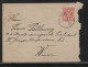 POLAND AUSTRIAN PARTITION ZONE LETTER FROM PRZEMYSL TO VIENNA - Storia Postale