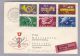 Schweiz 1949-05-27 Express FDC Zu#291-6 Nach Helsinski - Covers & Documents