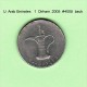 UNITED ARAB EMIRATES    1  DIRHAM  2005  (KM # 6.2) - United Arab Emirates