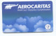 Carte Ligne Aérienne "Aerocaritas" Hélicoptère - Hongrie - Other & Unclassified