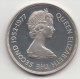 FALKLAND 1977 - 50 PENCE ARGENTO GR. 28 GRAMMI FONDO SPECCHIO PROOF - Falkland