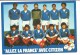 @ CP EQUIPE DE FRANCE DE FOOT FOOTBALL, LES BLEUS, COUPE MONDE 1982, PUB MONTRE MONTRES CITIZEN - Sporters