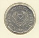 @Y@    Cyprus  1/2 Cent  1983   UNC  (2713) - Chypre