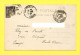 CPA  FRANCE  38  -  VIZILLE  -  Pont Sur La Romanche  ( Dos Simple 1901 Recto-Verso ) - Vizille