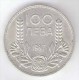 BULGARIA 100 LEBA 1937 BORIS III AG SILVER - Bulgarien