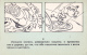 Russian Comics In Postcard Size - Slawische Sprachen