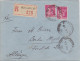 1934 - PAIX - ENVELOPPE RECOMMANDEE De ST JEAN DE LUZ => BERLIN Avec YVERT N° 289 X2 CACHET ROTOPLAN - 1932-39 Peace