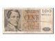 Billet, Belgique, 100 Francs, 1952, 1952-09-12, TB+ - 100 Francos