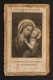 Antique Paper Lace Holy Card - Our Lady Of Good Counsel - Made By L. Turgis - Imágenes Religiosas