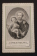 Antique Paper Lace Holy Card - St. Joseph Of The Sacred Heart -Made By L. Turgis - Imágenes Religiosas