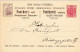 1895 - FINLAND - PARTIE REPONSE De CARTE ENTIER Avec REPONSE PAYEE - CARTE ANGLE GAUCHE - Postal Stationery