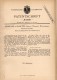 Original Patentschrift -  Adolf Rapp In Neuhütten / Wüstenrot , 1885 , Parallelzange , Werkzeug , Zange , Werkstatt !!! - Historische Dokumente