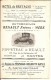 44- NANTES - Rare Programme Des Fêtes De La Bretagne Prévues Pour 1910 ( Durée 8 Jours ) - Autres & Non Classés