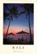 Kuta Beach, Bali, Indonesia Postcard Posted 1998 Stamp - Indonesien