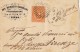 SIENA 1887 - GRAZIOSA BUSTINA PUBBLICITARIA - ANNULLO NUMERALE A BARRE - S2093 - Storia Postale