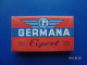 10 LAMETTE IN PACCHETTO ORIGINALE DELL'EPOCA  ( GERMANA EXPORT ) - Razor Blades