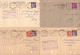 TYPE PAIX - 8 ENTIERS POSTAUX - AVEC 40 ET 55c - DIVERS AFFRANCHISSEMENTS ET OBLITERATION. - Collections & Lots: Stationery & PAP