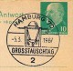 GROSSTAUSCHTAG HAMBURG 1967 Auf DDR P77 Postkarte Mit Antwort ZUDRUCK #6 - Private Postcards - Used