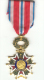 Médaille LE MERITE Croix Etoile - France