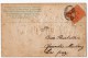 New Year 1906 Wishes Art Nouveau Uruguay TPO Cancel A69 Vintage Original Postcard Cpa Ak (W3_3043) - Año Nuevo