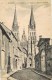 7614. Postal  BAYEUX (Calvados) 1906. La Cathedrale Et Rue De La Maitrise - 1900-29 Blanc