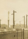 PANAMA  /  U.S.  BATTLESHIP  ENTERING  MIDDLE  CHAMBER , GATUN  LOCKS  ( Navire De Guerre Américain, Canal, Phare ) - Panama