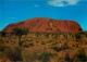 Uluru Ayers Rock, Northern Territory, Australia Postcard Used Posted To UK 1992 Stamp - Uluru & The Olgas