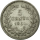 Monnaie, Pays-Bas, William III, 5 Cents, 1850, TTB+, Argent, KM:91 - 1849-1890 : Willem III